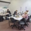 UV gel nails training class in progress
