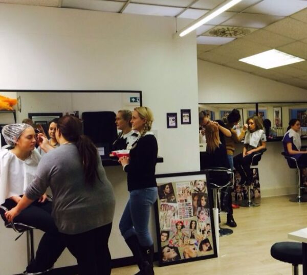 Make-up training class in progress