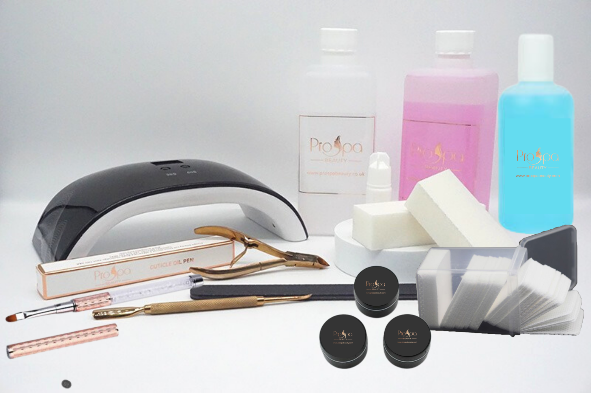 ProSpa UV Gel Nail Extensions Kit | The Beauty Academy ProSpa UV Gel Nail Extensions Kit | The Beauty Academy