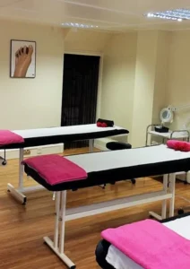 The Beauty Academy training centre treatment room